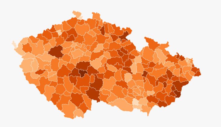 Koronavirus se nejvíc šíří na Rakovnicku, Praha mezi premianty